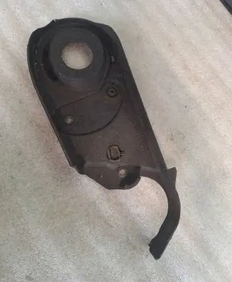 Audi A6 S6 C4 4A Timing belt guard (cover) 074109157 E012589 054137