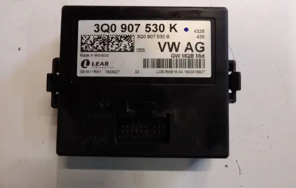 Volkswagen Golf VII Gateway control module 3Q0907530K 3Q0907530B 591M11RA1