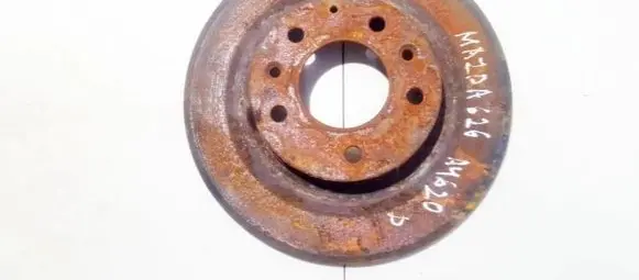 Mazda 626 Rear brake disc neventiliuojamas
