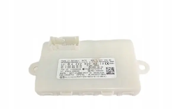 Mercedes-Benz C W205 Keyless (KESSY) go control unit/module A2229004213