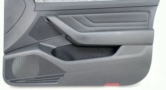 Front door card panel trim