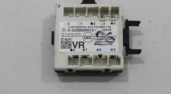Mercedes-Benz S W222 Door control unit/module A2229000013