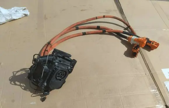 Porsche Taycan 9J1 Electric car charge socket 