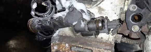 Renault Clio III Engine coolant pipe/hose 