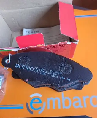 Renault Kangoo I Brake pads (front) 8671014265 90R01101087