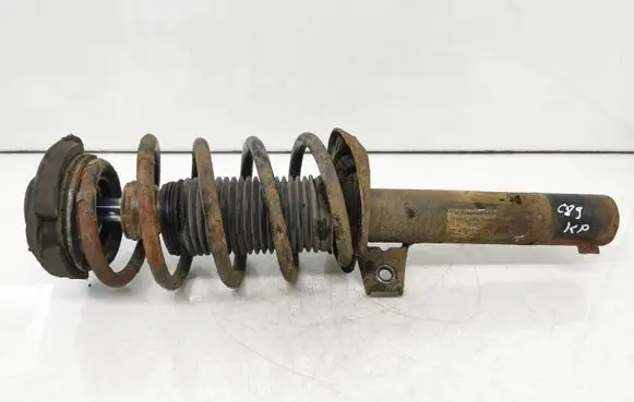 Volkswagen Touran I Front shock absorber with coil spring 1K0400053hK 1k0412331c