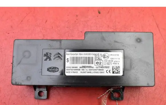 Peugeot 5008 Engine control unit/module ECU 9839316980
