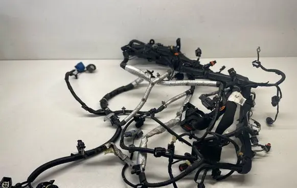 Engine installation wiring loom