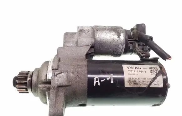 Audi A1 Starter motor 02T911024J 0001142001