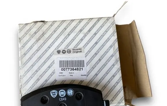 Fiat Ulysse Brake pads (front) 77364821
