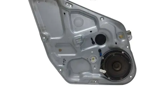 Rear window lifting mechanism without motor