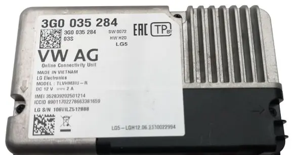 Volkswagen Arteon Central body control module 3G0035284