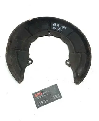 Alfa Romeo 159 Rear brake disc plate dust cover 33079520