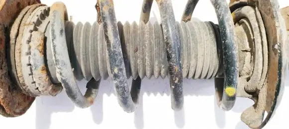 Front coil spring