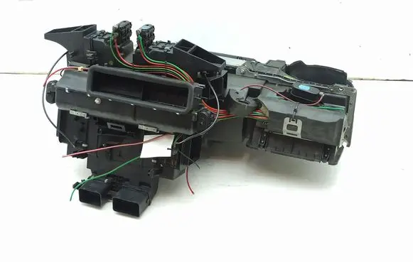 Interior heater climate box assembly