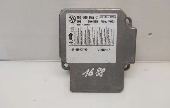 Volkswagen PASSAT B6 Airbag control unit/module 1T0909605C