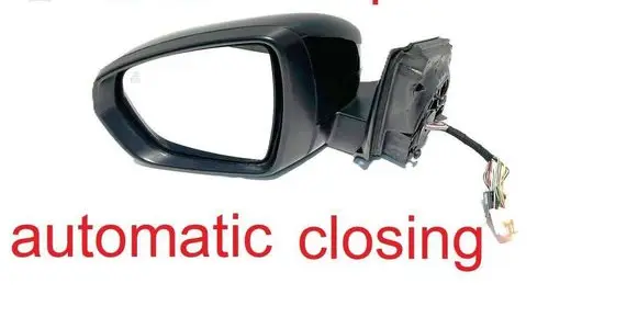 Front door electric wing mirror