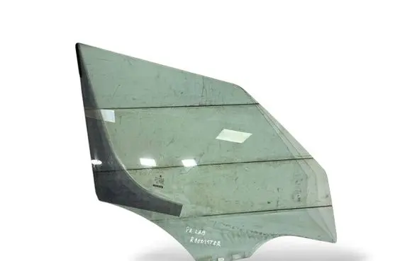 Skoda Roomster (5J) Front door window glass four-door 43R00048 5J585026327