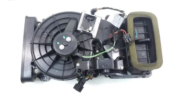 Interior heater climate box assembly