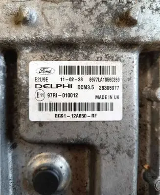 Ford Mondeo MK IV Engine control unit/module 28306977 97RI010012 BG9112A650RF