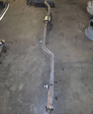 BMW X3 F25 Muffler/silencer 7606413 7606412