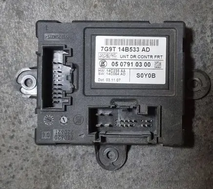 Ford S-MAX Door control unit/module 7G9T14B533AD 14C235AA 0507910300