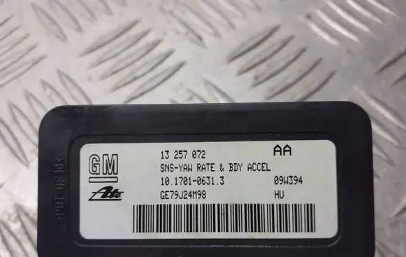 Opel Astra H ESP (stability system) control unit 13257072