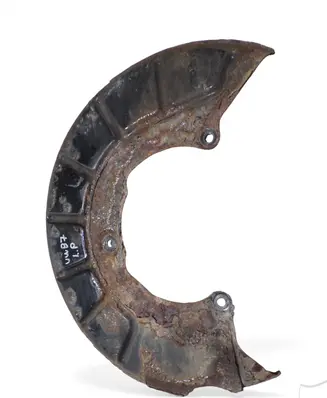 Volkswagen PASSAT B7 Front brake disc dust cover plate 