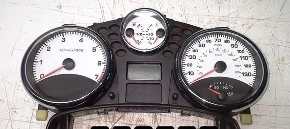Peugeot 207 Speedometer (instrument cluster) 9662904280