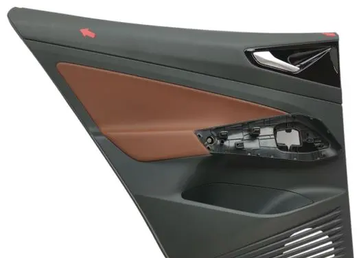 Rear door card panel trim