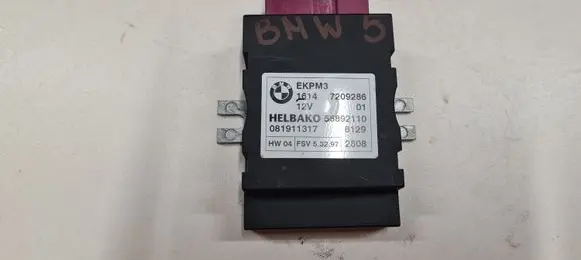Fuel injection pump control unit/module