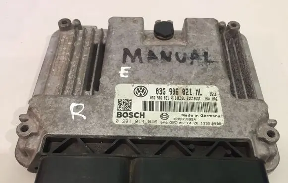 Volkswagen Touran I Engine control unit/module 03G906021ML 0281014046