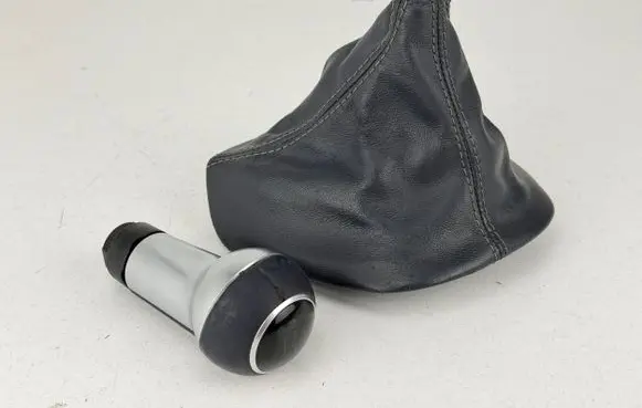 Porsche Boxster 987 Gear lever shifter trim leather/knob 98742407500