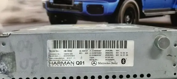 Mercedes-Benz S W222 Radio/CD/DVD/GPS head unit A2229010403