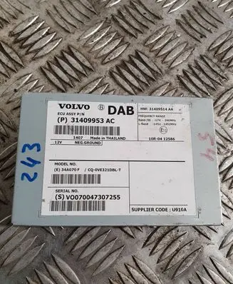 Volvo S40 Other control units/modules 31409953AC 31409953 C00VE321DBLT