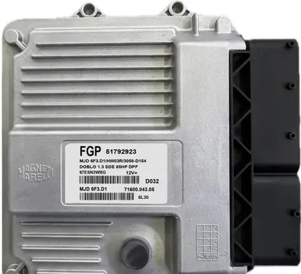 Fiat Doblo Engine control unit/module 51792923 MJD6F3D1