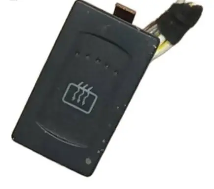 Windscreen/window heater switch
