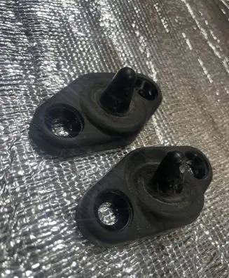 Volkswagen Caddy Sliding door check strap stopper 2K0843843 2K0843841