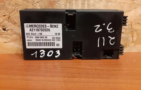 Mercedes-Benz E W211 Seat control module A2118702026