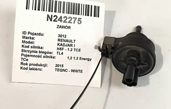 Renault Kadjar Turbo solenoid valve 29036755