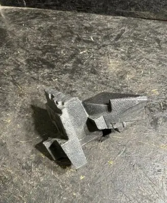 Front bumper foam support bar