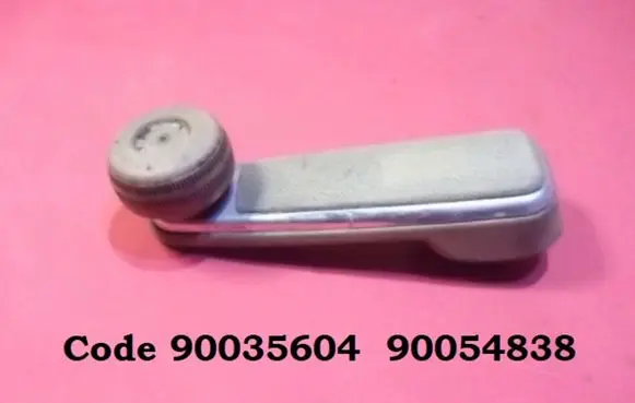 Opel Kadett E Front door window winding handle 90035604 90054838
