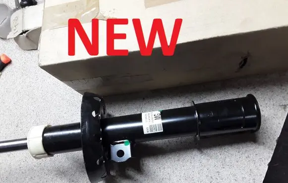 Opel Zafira A Front shock absorber/damper 72119111 22194341 24434746