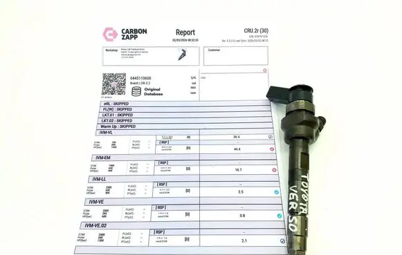 Toyota Verso-S Fuel injector 0445110600
