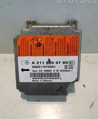 Mercedes-Benz E W211 Airbag control unit/module A2118205785 500311070261