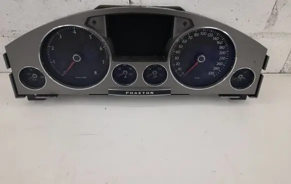 Volkswagen Phaeton Speedometer (instrument cluster) 3D0920886A 0263661041