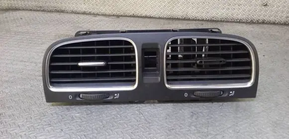 Volkswagen Golf VI Dash center air vent grill 5K0819728K