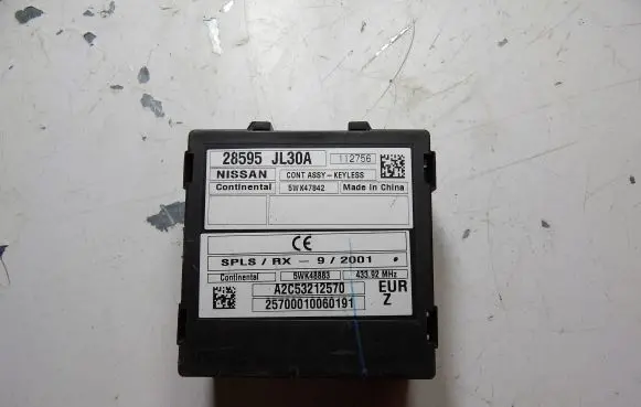 Nissan Murano Z51 Other control units/modules 28595JL30A 5WK48883 A2C53212570