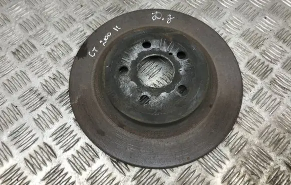 Lexus CT 200H Rear brake disc