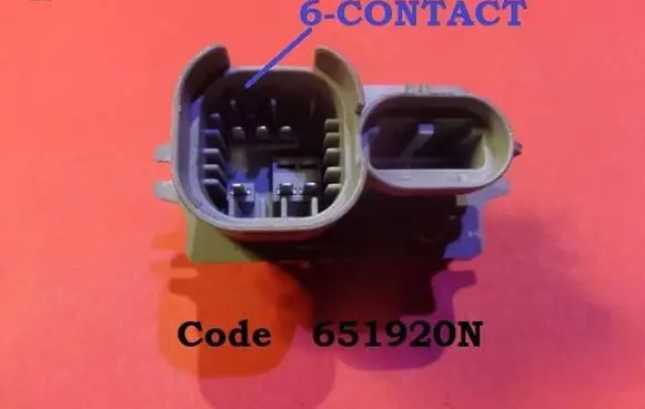 Renault Megane I Heater blower motor/fan resistor 651920N